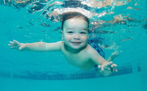 when can babies go swimming in a pool