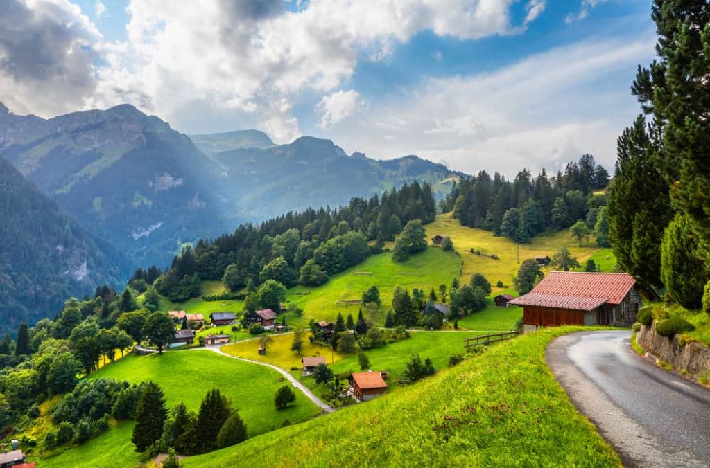 Switzerland, Austria 