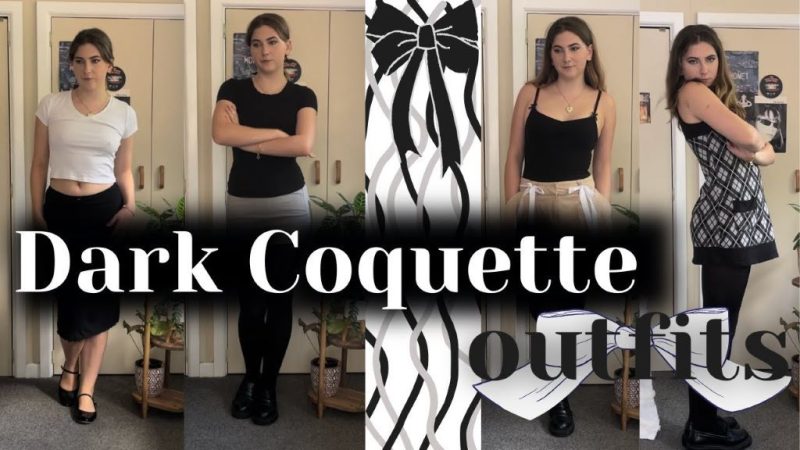 Embracing the Shadows: A Guide to Dark Coquette Clothing