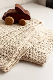 Knitting or Crocheting a Baby Blanket