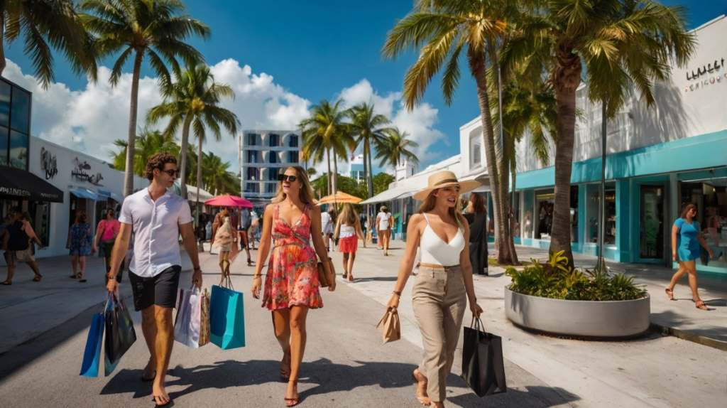 Shopping in the Design District in Miami