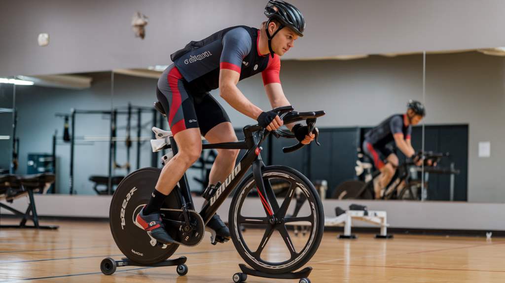 Cycling Training on Rollers