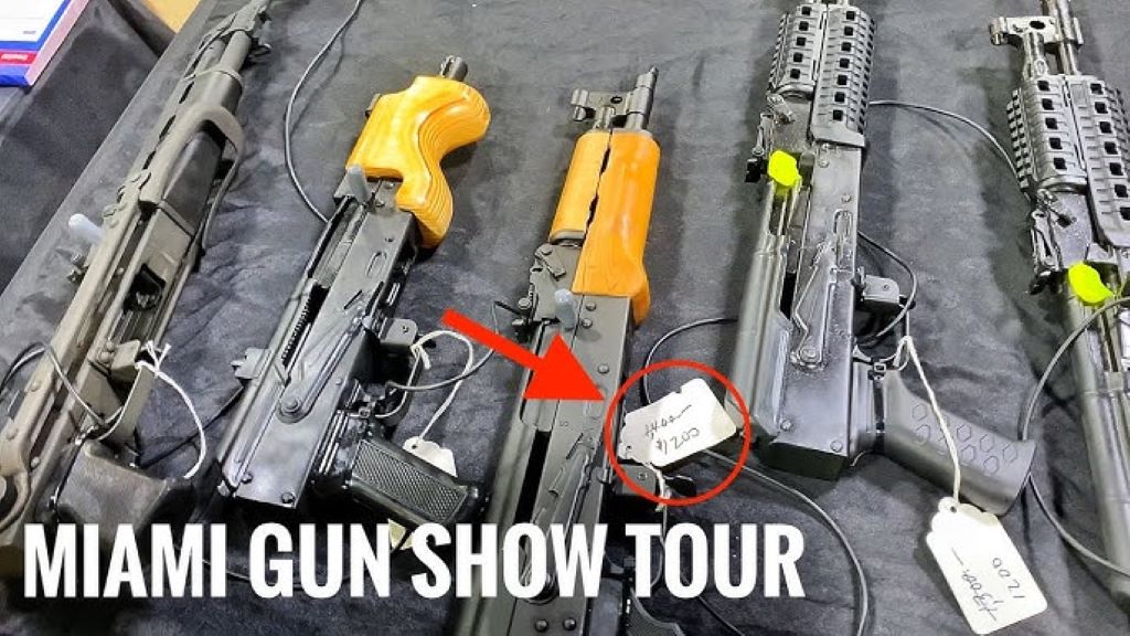 How old do you have to be to go to a gun show in Florida