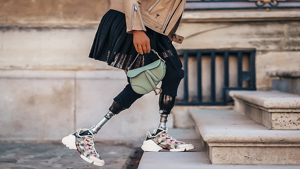 Which clothing is used for a person with disabilities?