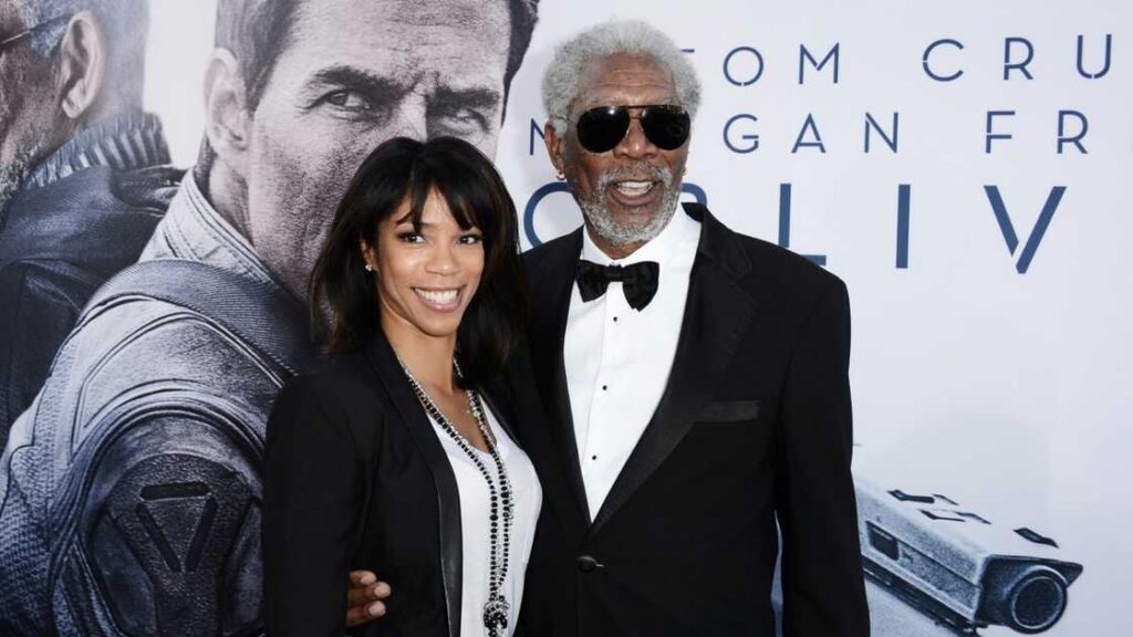 Morgan freeman wife and family