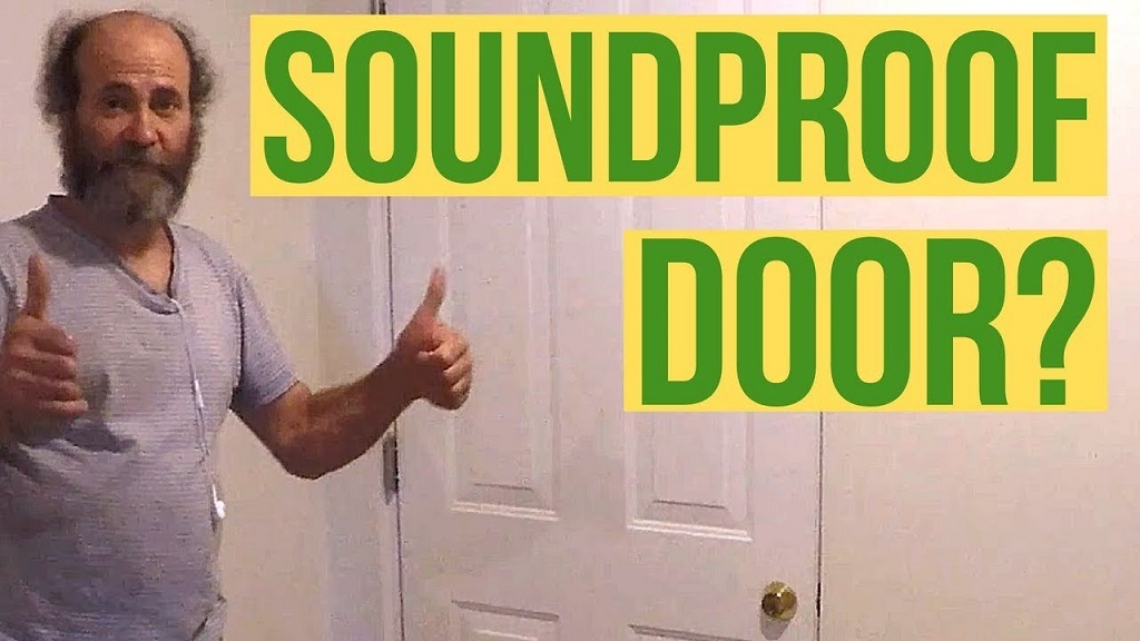 What is the most effective door soundproofing