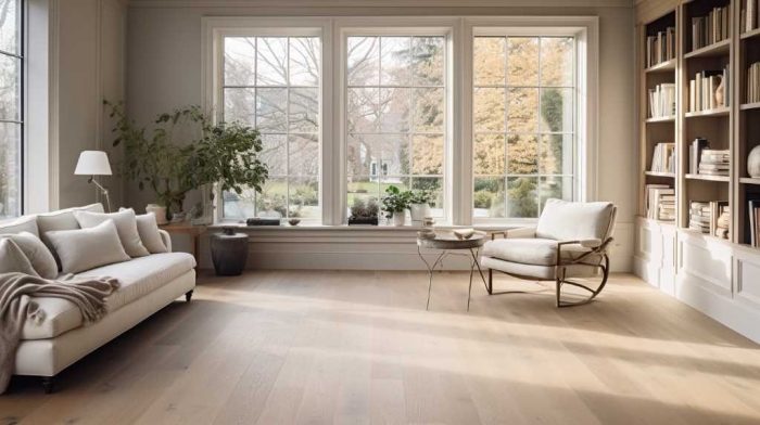 Which flooring is suitable to resist heavy wear and attractive appearance