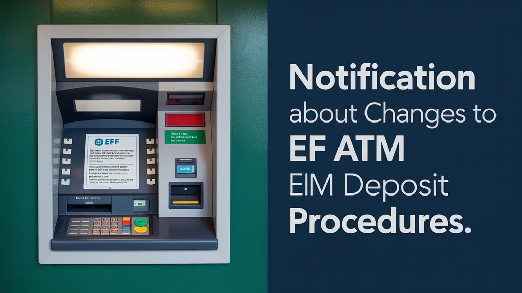 Adjustment to EF ATM Deposit: What You Need to Know