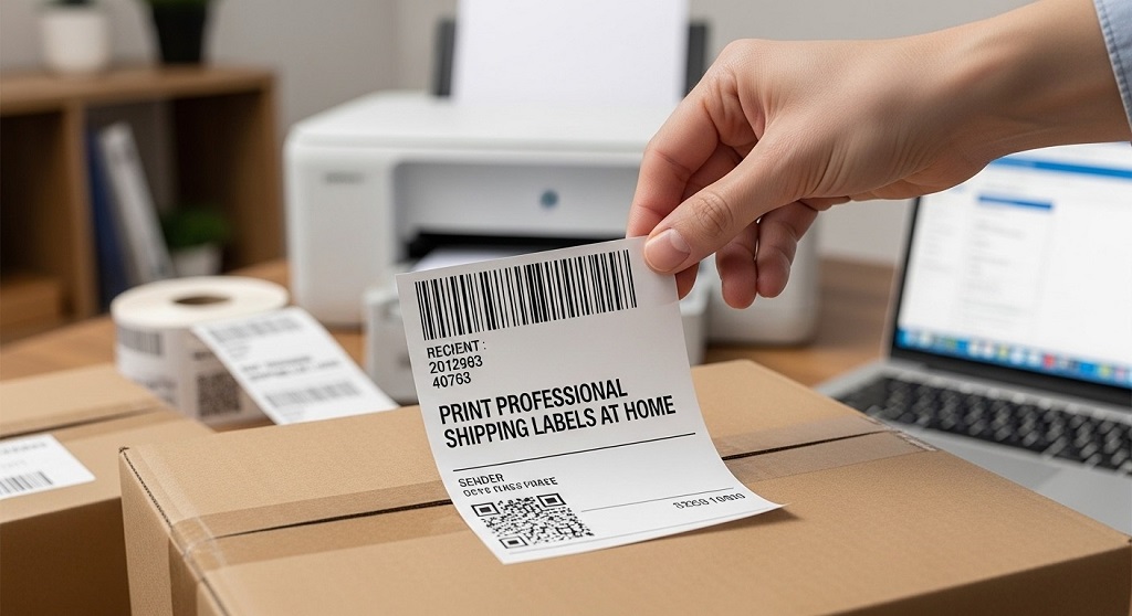 Is printing shipping labels at home cheaper than the post office