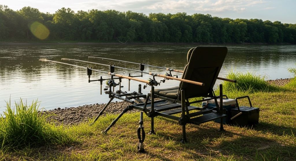 How to Use a Fishing Chair With Rod Holder for Better Bank Fishing