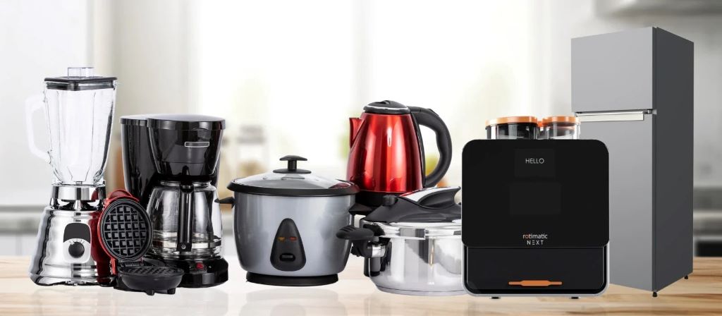 Collection of affordable home appliances improving comfort and convenience