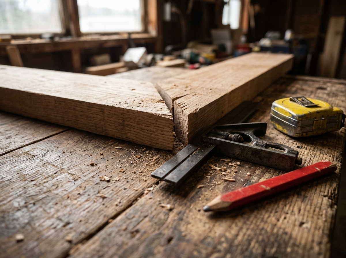 Stop blaming your tools for misaligned builds. Master proven layout and marking methods to ensure your DIY woodworking and home projects line up flawlessly.